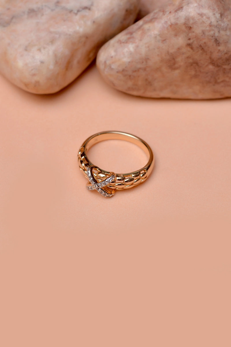 Size 6 Daily Wear Dual Tone Ring