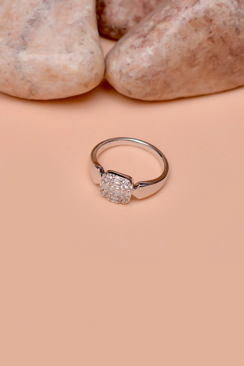 Size 6 Daily Wear Silver Ring