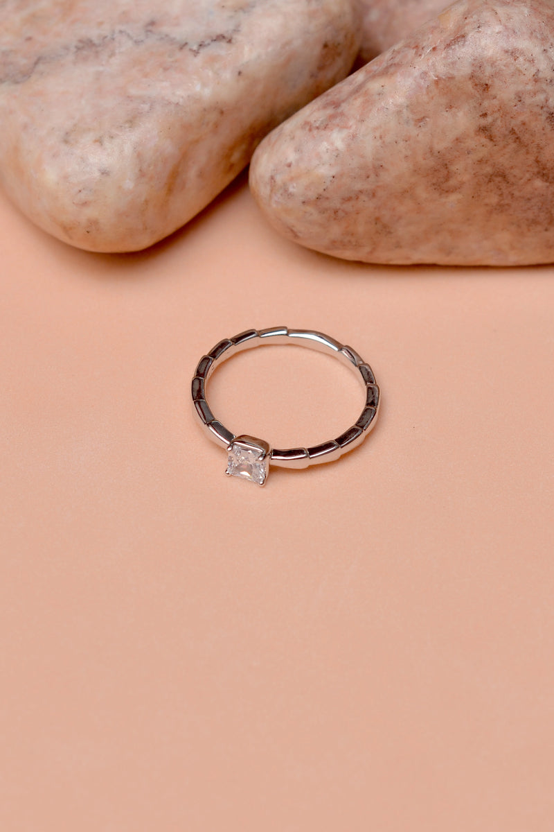 Size 6 Daily Wear Silver Ring