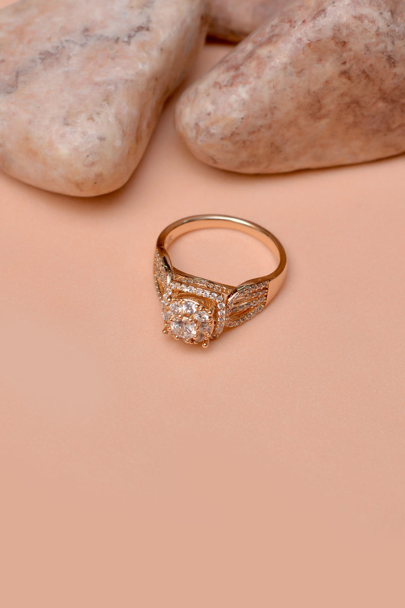 Size 6 Daily Wear Golden Ring
