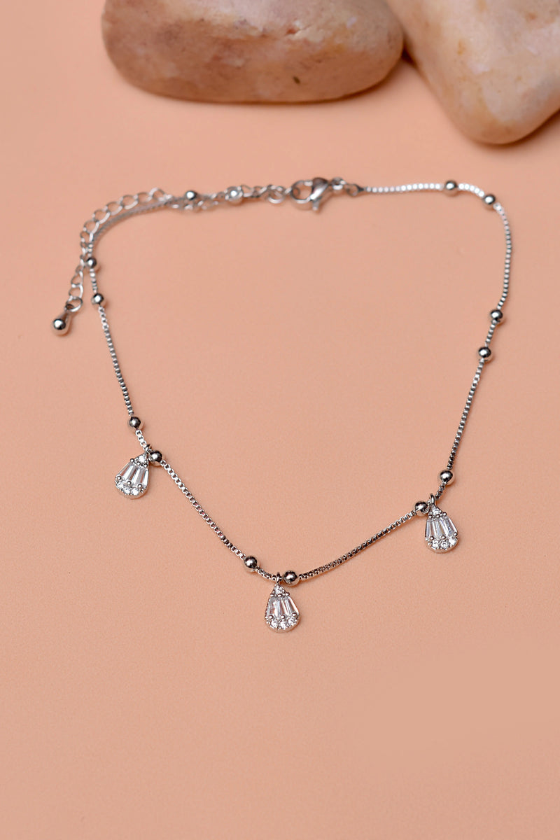 Daily Wear Silver Anklet