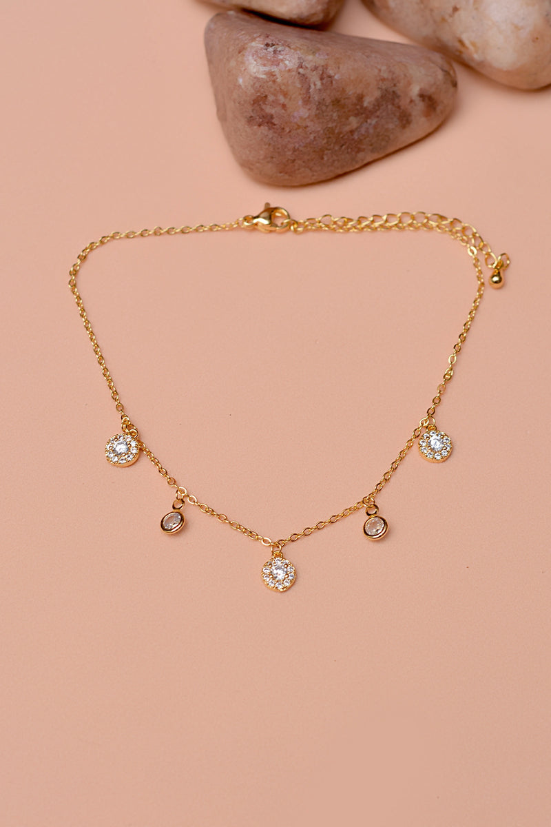 Daily Wear Golden Anklet