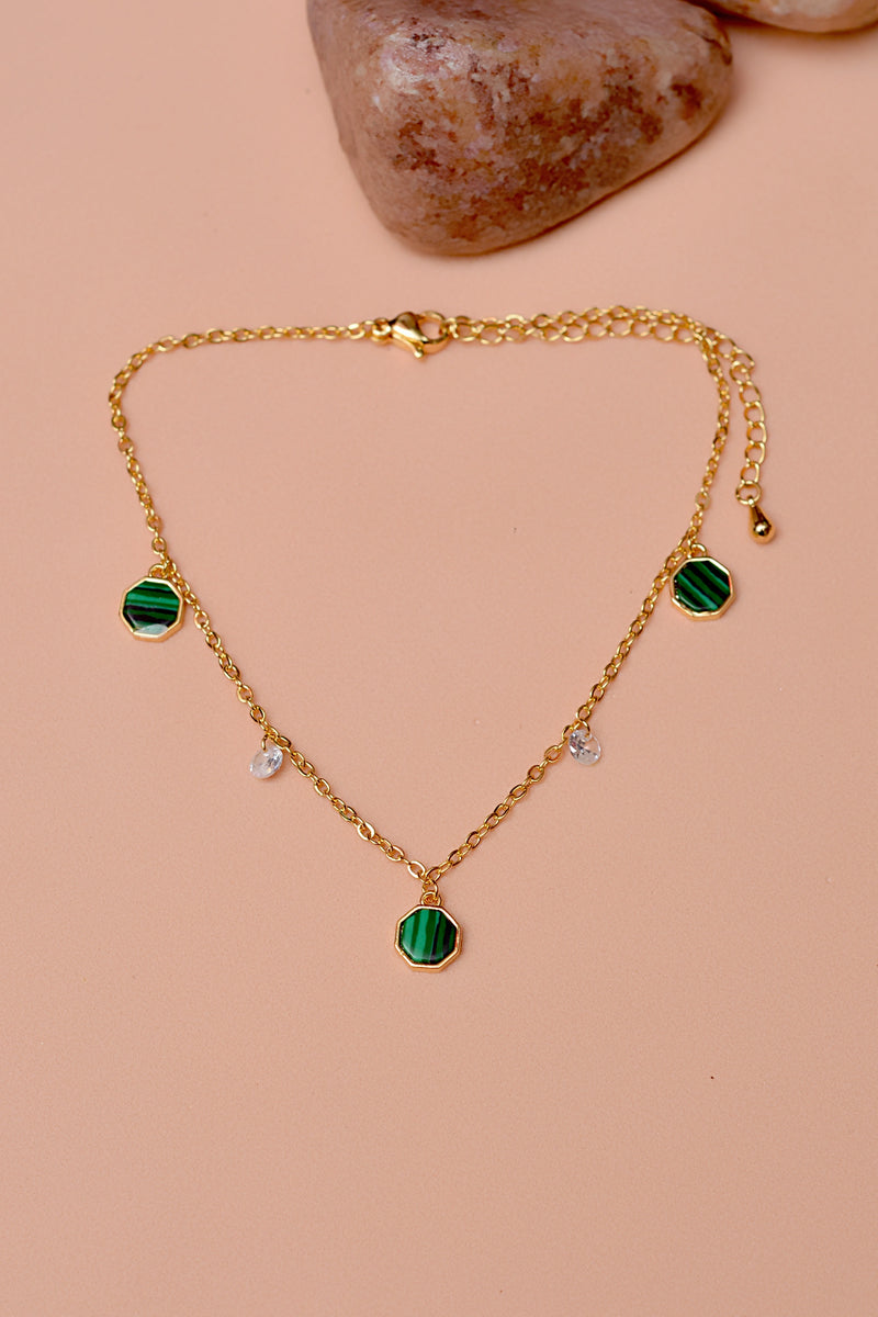Daily Wear Green Anklet