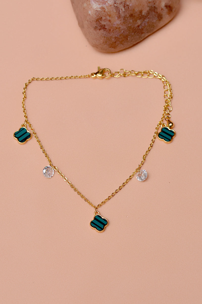 Daily Wear Green Anklet