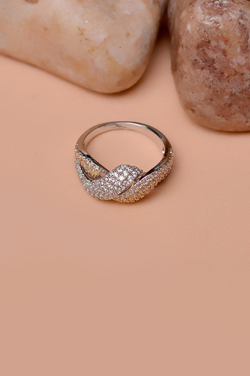 Size 7 Daily Wear Dual Tone Ring