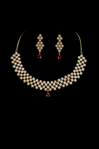 Party Wear Red Party Set
