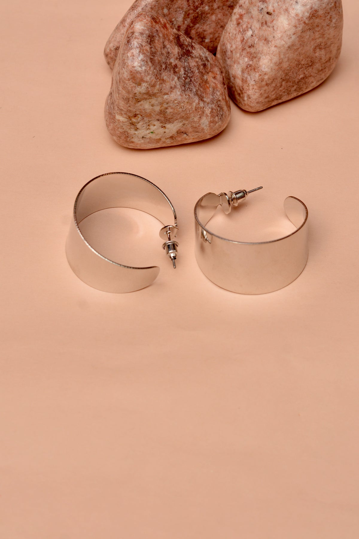 Party Wear Silver Earrings