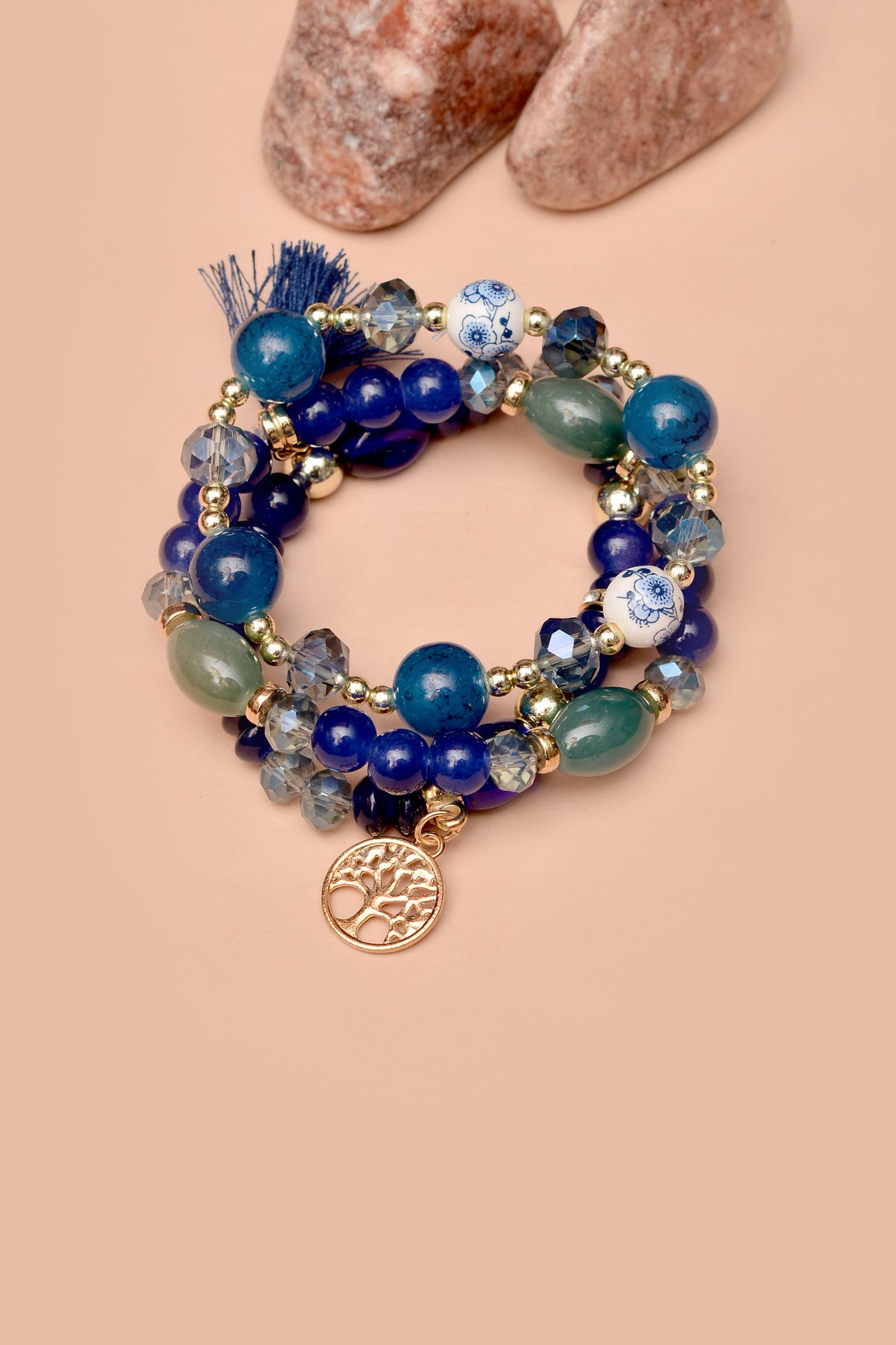 Party Wear Blue Bracelet