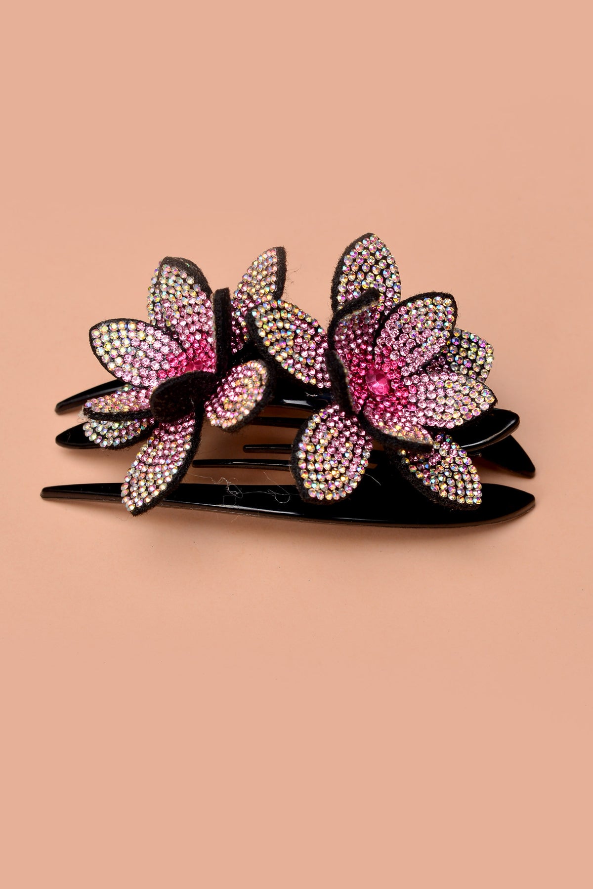 Party Wear Pink Hair Accessories
