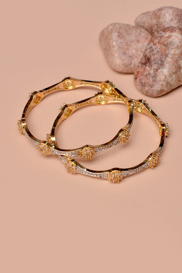 Size 2-8 Party Wear Champagne Bangles