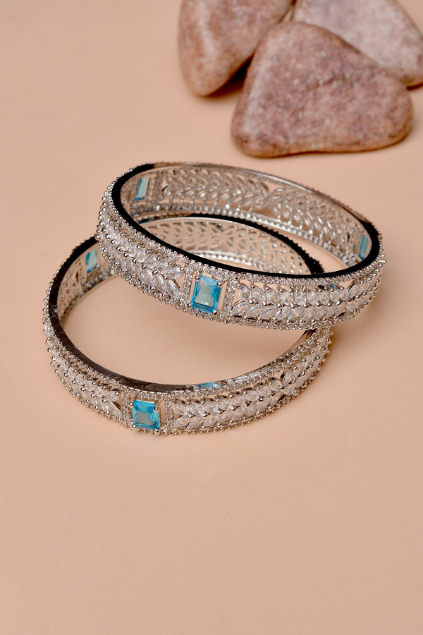 Size 2-6 Party Wear Blue Bangles