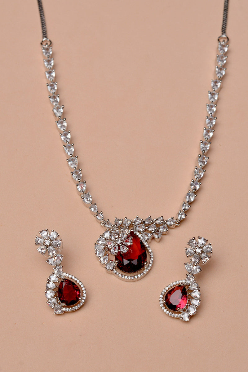 Party Wear Red Party Set