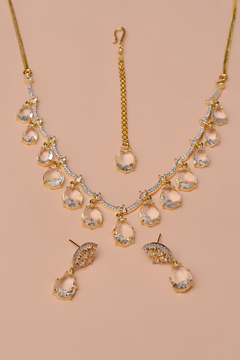 Party Wear Golden Party Set