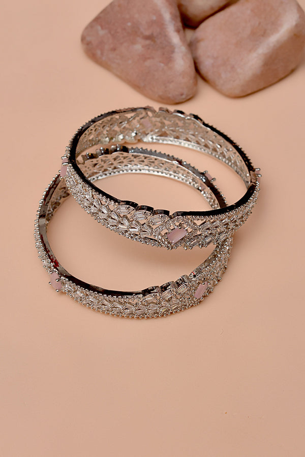 Size 2-8 Party Wear Pink Bangles