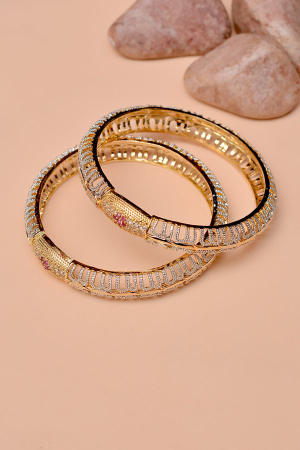 Size 2-8 Party Wear Red Bangles