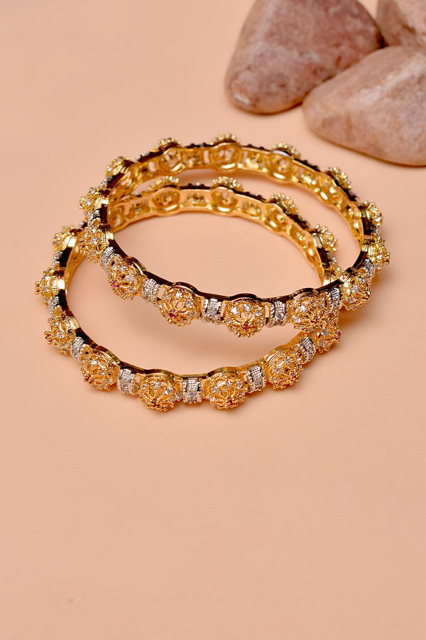 Size 2-10 Party Wear Red Bangles