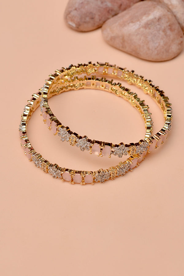 Size 2-6 Party Wear Champagne Bangles