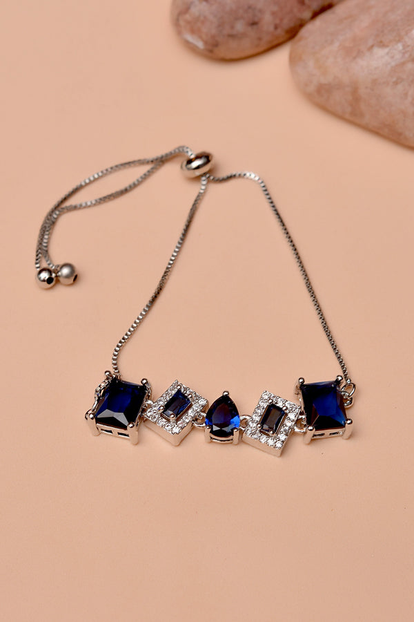 Party Wear Blue Bracelet