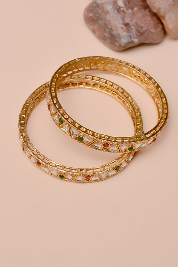 Size 2-6 Party Wear Multicolor Bangles