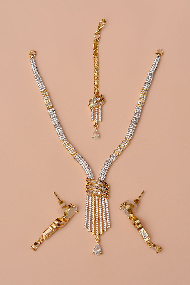 Party Wear Golden Party Set