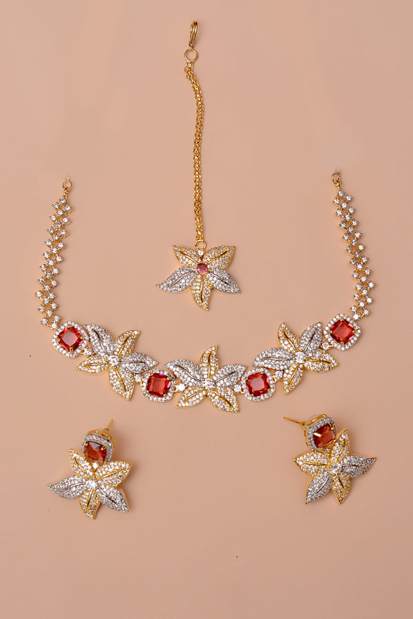 Party Wear Red Party Set