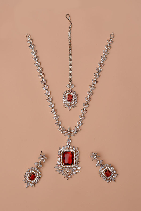 Party Wear Red Party Set