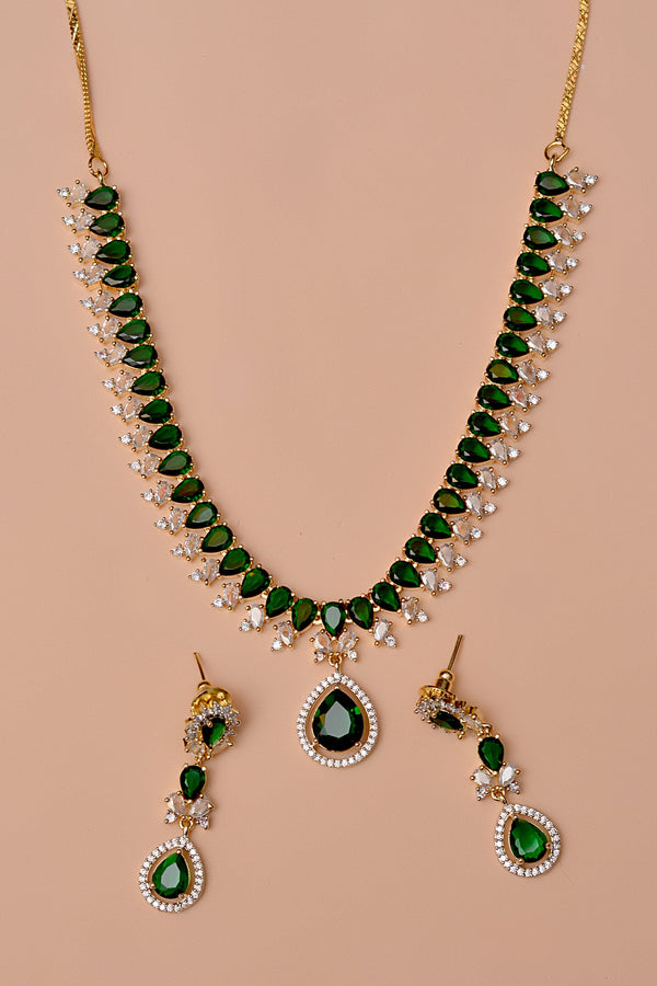 Party Wear Green Party Set
