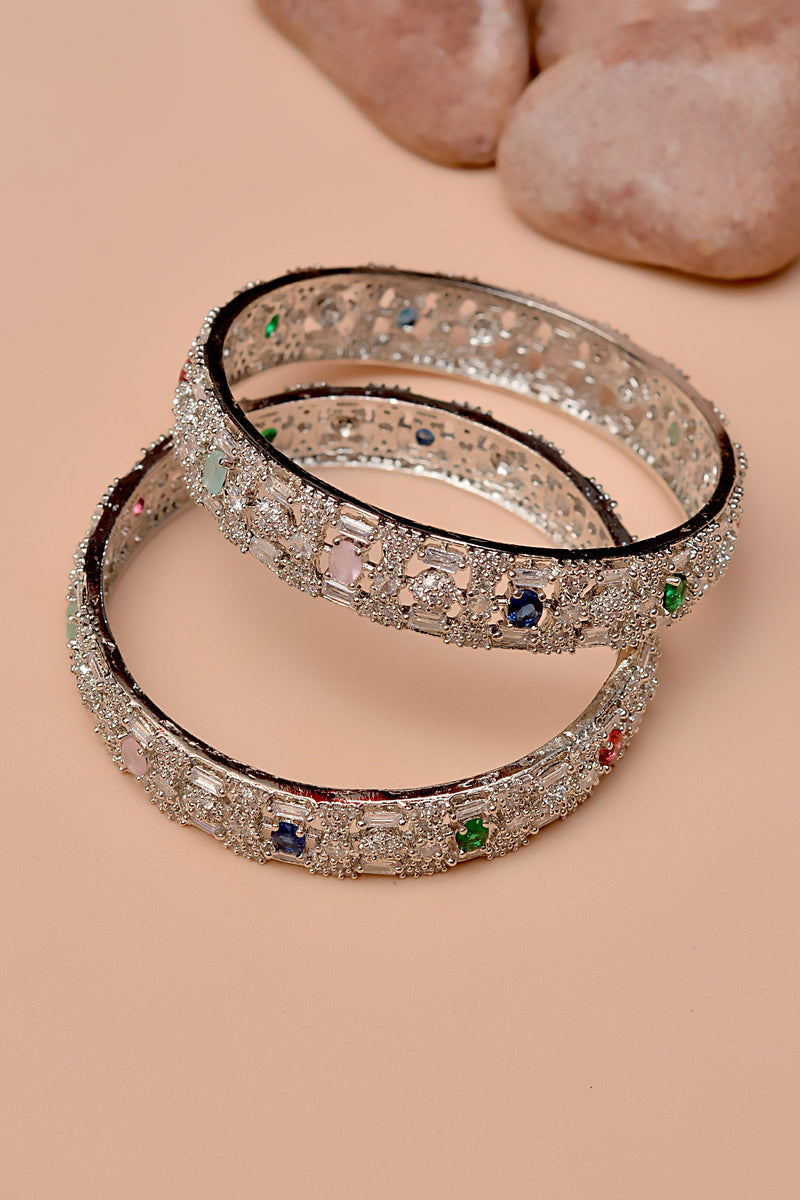 Party Wear Multicolor Bangles