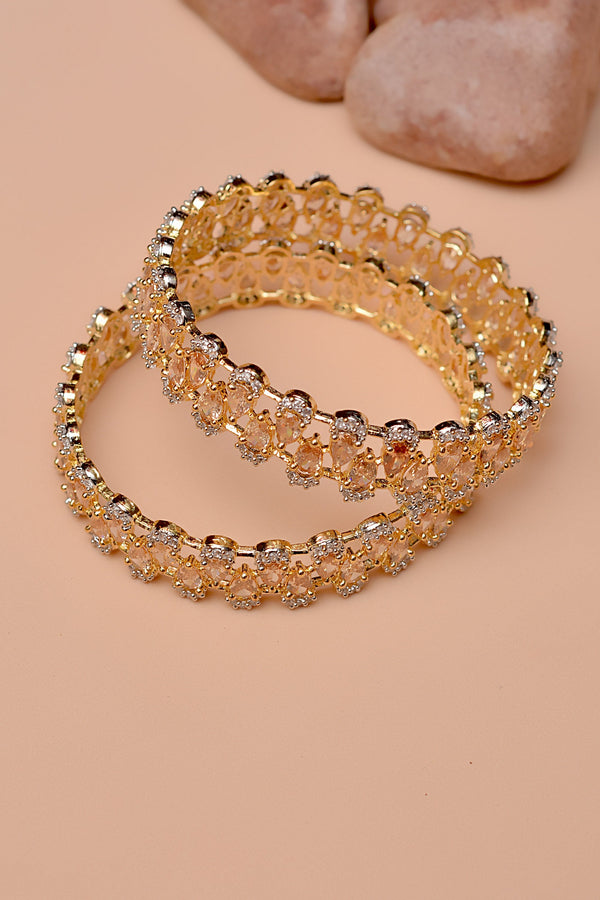 Size 2-8 Party Wear Champagne Bangles