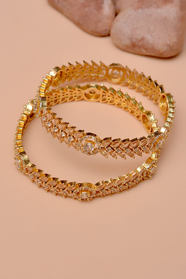 Size 2-8 Party Wear Champagne Bangles