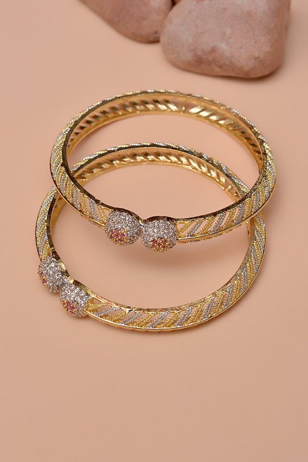 Size 2-10 Party Wear Red Bangles