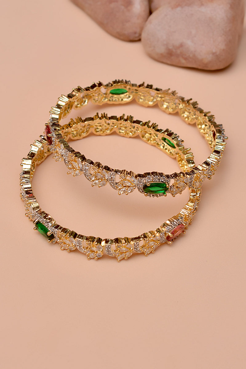 Party Wear Multicolor Bangles
