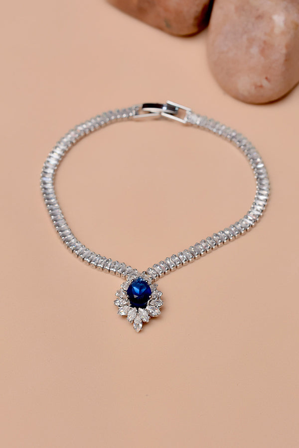 Party Wear Blue Bracelet