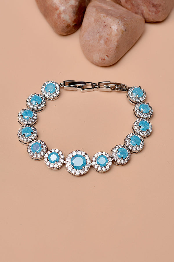 Party Wear Blue Bracelet