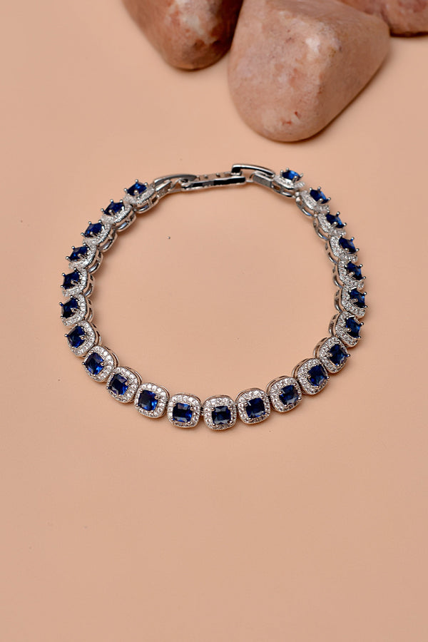 Party Wear Blue Bracelet