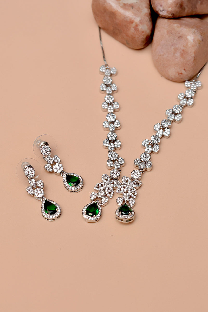 Party Wear Green Party Set