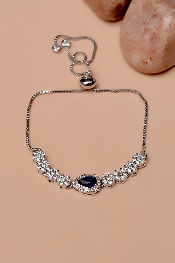 Party Wear Blue Bracelet