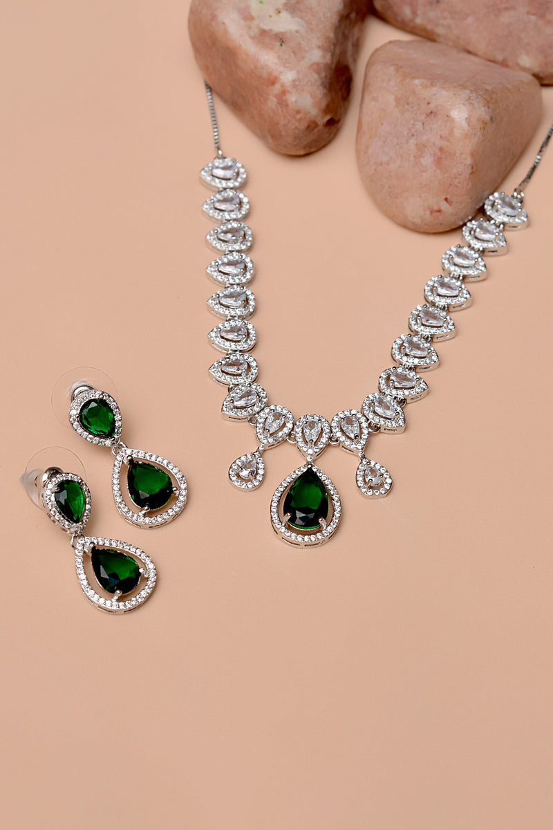 Party Wear Green Party Set