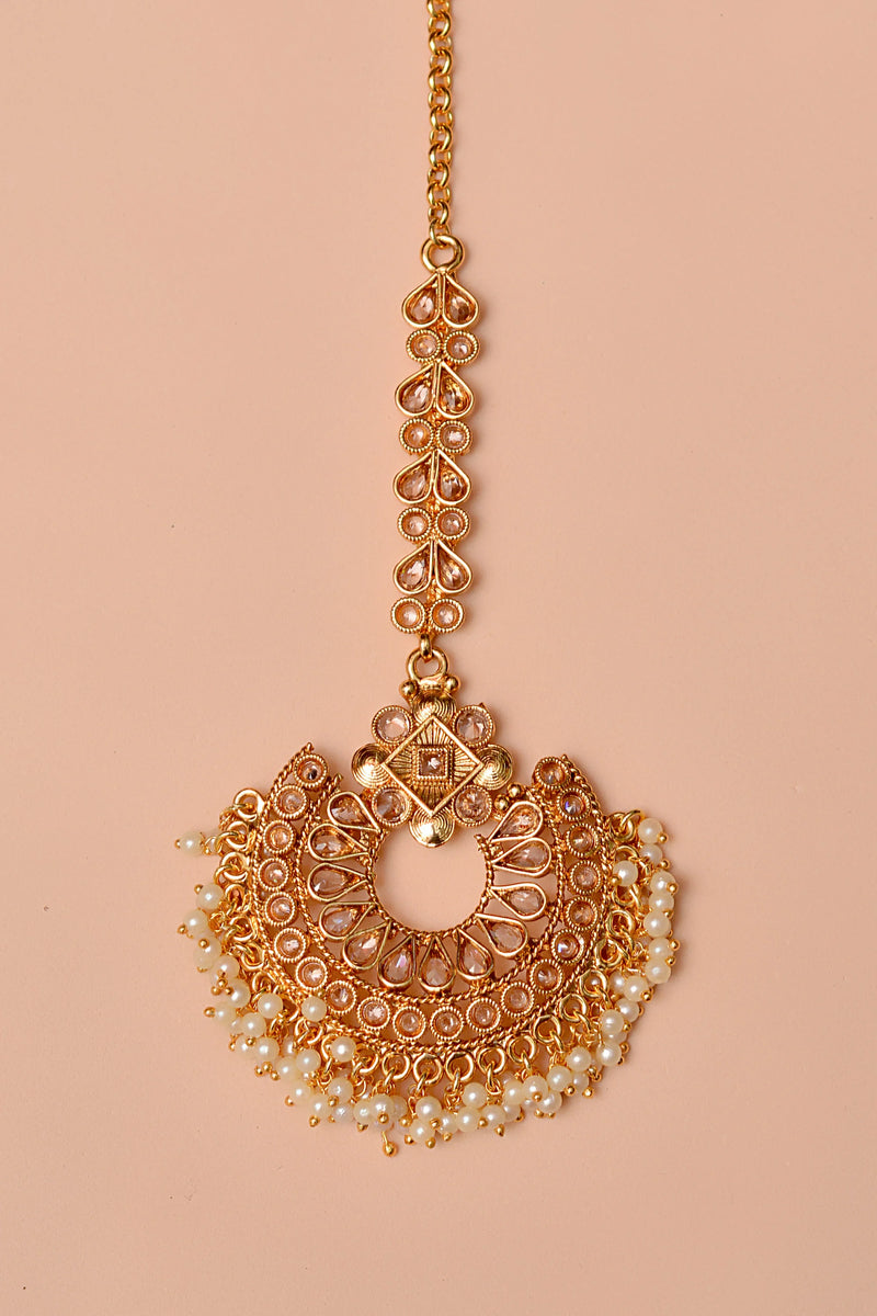 Party Wear Champagne Bindiya