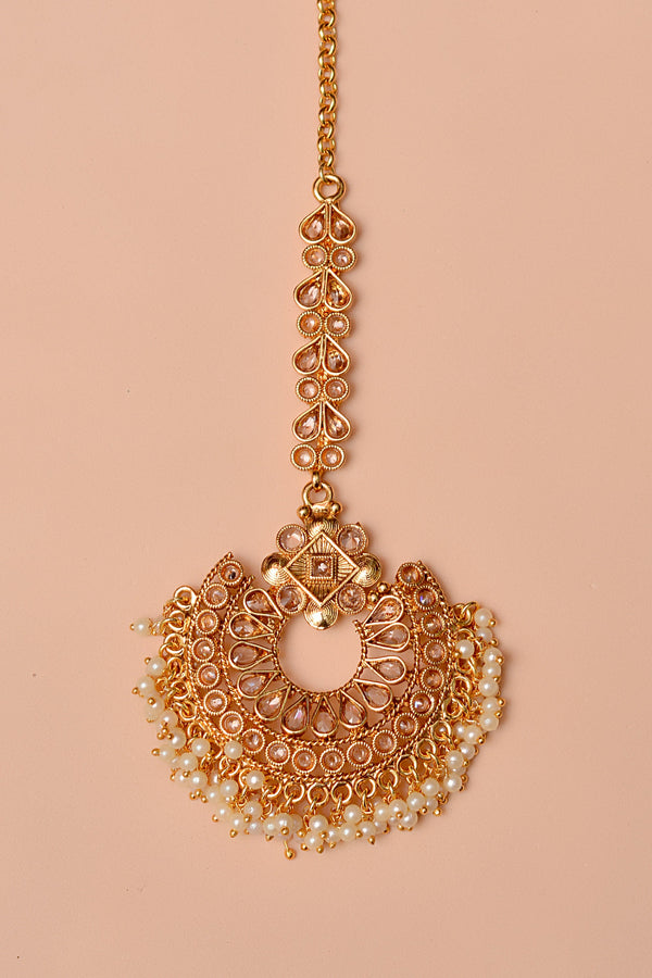 Party Wear Champagne Bindiya