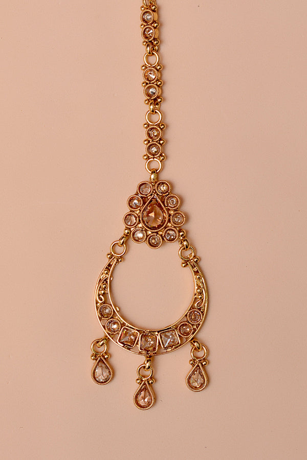 Party Wear Champagne Bindiya