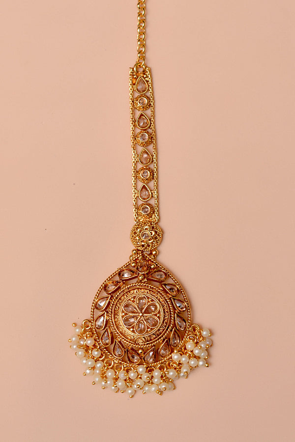Party Wear Champagne Bindiya