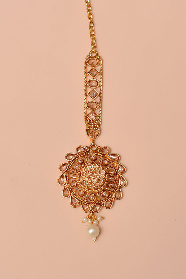 Party Wear Champagne Bindiya