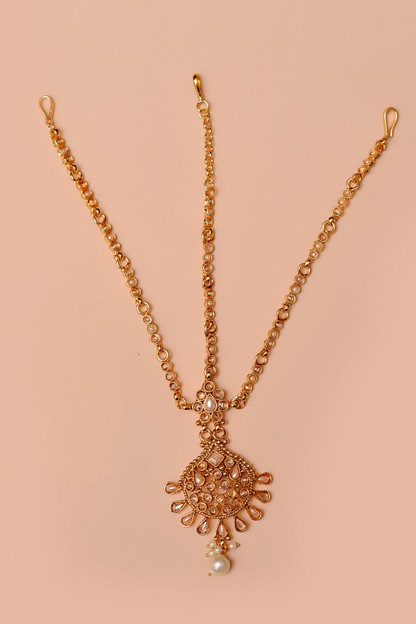 Party Wear Champagne Bindiya