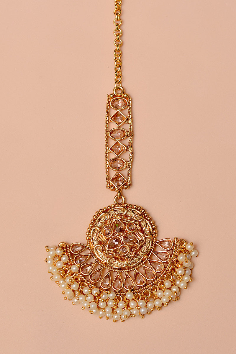 Party Wear Champagne Bindiya