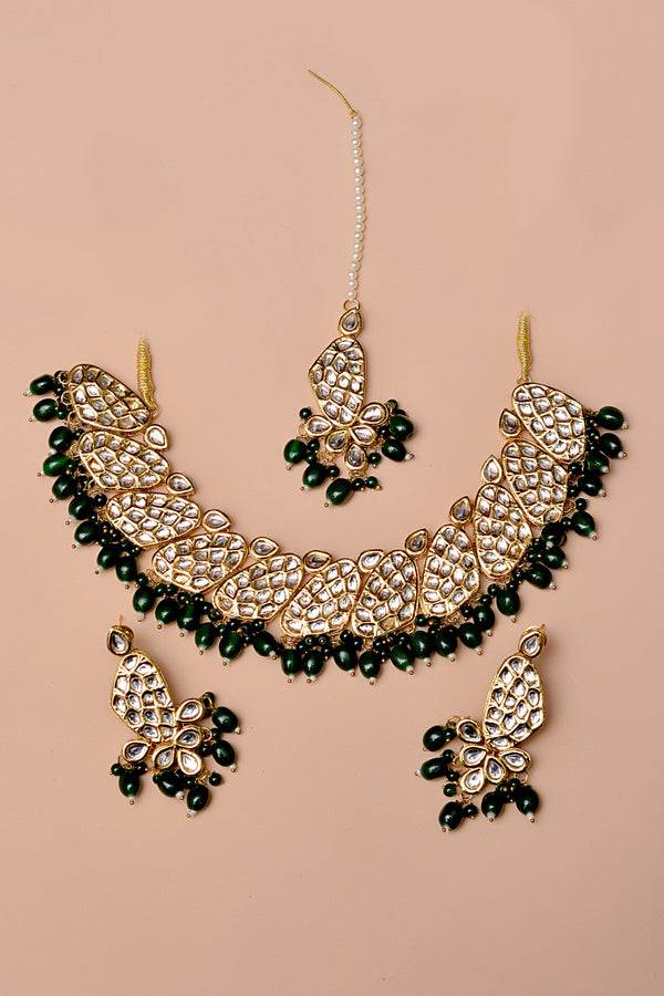 Party Wear Green Party Set