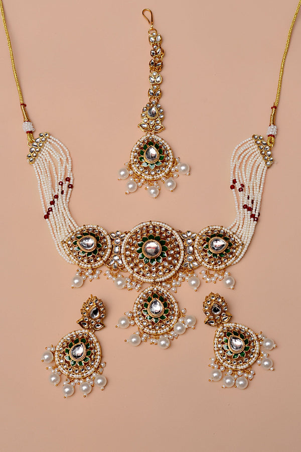 Party Wear Green Party Set