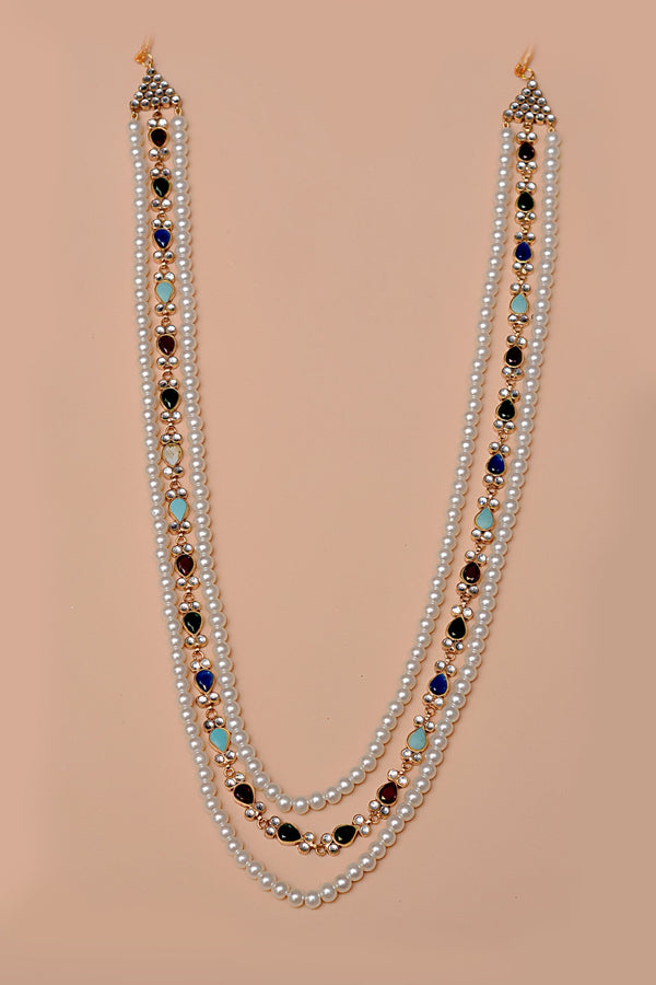 Party Wear Multicolor Maala Necklace