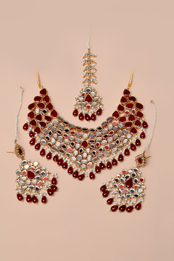 Party Wear Red Party Set