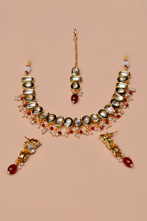 Party Wear Red Party Set